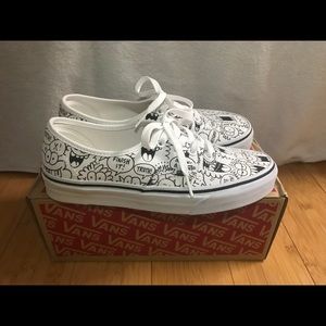 Vans x Kevin Lyons Authentic sz M5/W6.5
